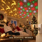 Christmas Plug-In Projection Light – Reindeer & Snowflake Effects and so on