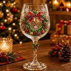 🔥Last day 50% OFF🎁Christmas 3D Wine Glass Collection Gift Box Set✨