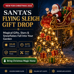 🎄Last day 49% OFF⛄Snowman Magic Fountain-Flowing Snowflake LED Christmas Garden Light❄️