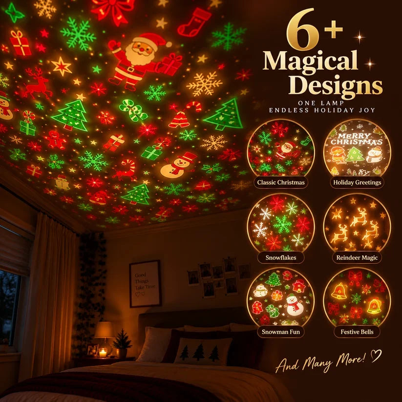 Christmas Plug-In Projection Light – Reindeer & Snowflake Effects and so on