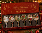 🔥Last day 50% OFF🎁Christmas 3D Wine Glass Collection Gift Box Set✨