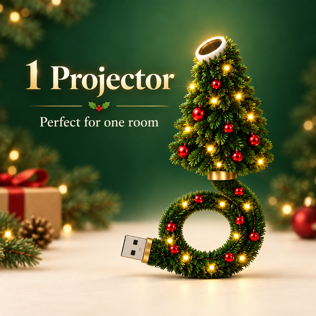 Christmas Plug-In Projection Light – Reindeer & Snowflake Effects and so on