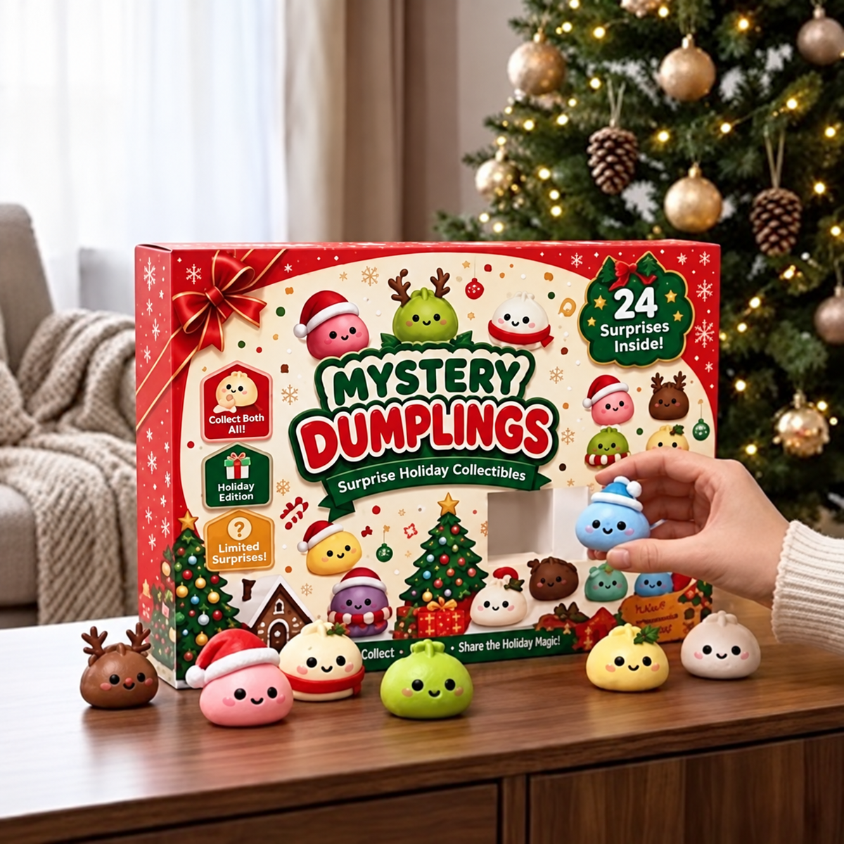Mystery Dumplings™ Squishy Advent Calendar - 2026 Edition