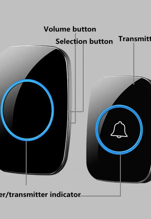 Intelligent Wireless Doorbell Waterproof 300m