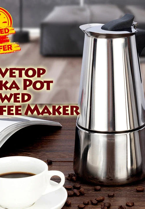 Coffee Maker Machine Moka Pot American