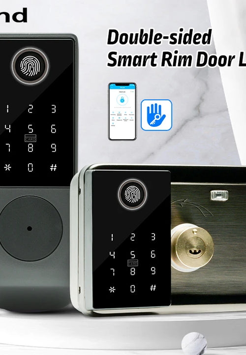 Smart door lock house Fingerprint door lock