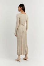 Langärmeliges Strickkleid (2 kaufen, kostenloser Versand)