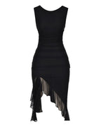 Charlotte Rüschenkleid Midi