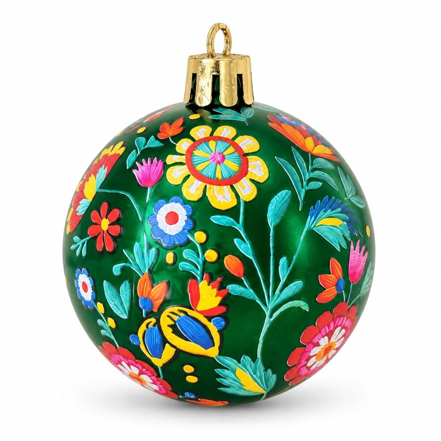 Premium Bordado Navidad Tree Ornaments
