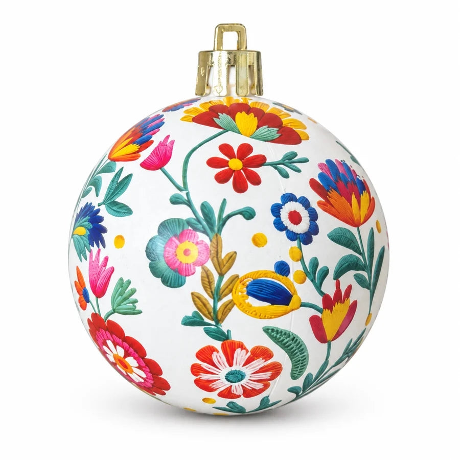 Premium Bordado Navidad Tree Ornaments