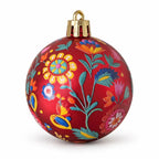 Premium Bordado Navidad Tree Ornaments